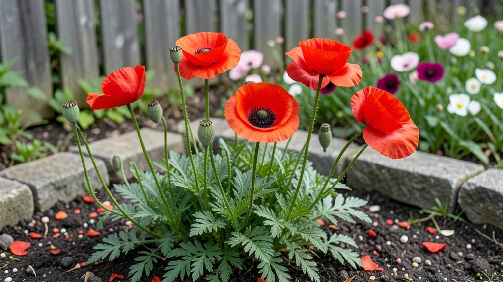 Poppy Flower Colours: Bold Blue and Pink Hues for Year-Round Garden Drama