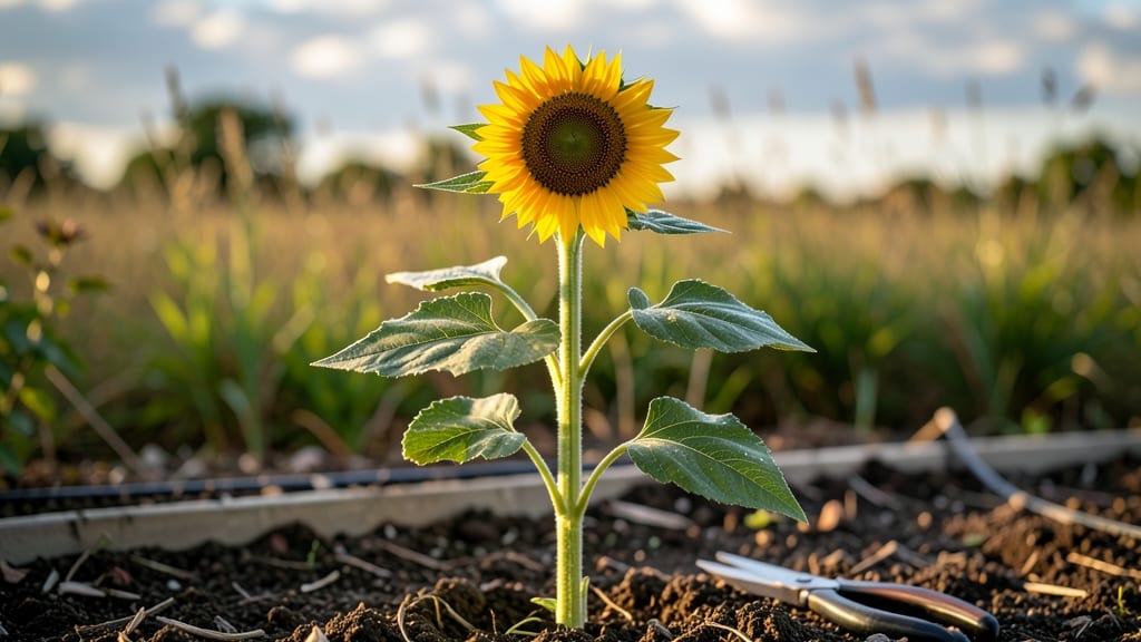 Sunflower Shrubs With Small Center: Bold Floral Flavor in 3 Minutes