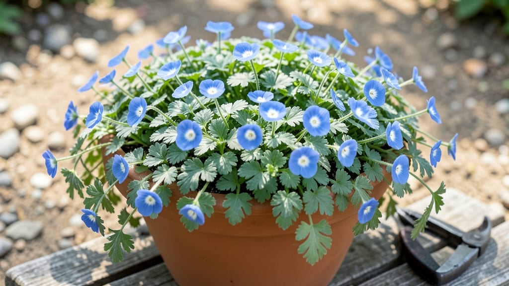 Blue Eyed Beauty Flower Growing Guide: Year-Round Blue Spikes With Pollinator Power