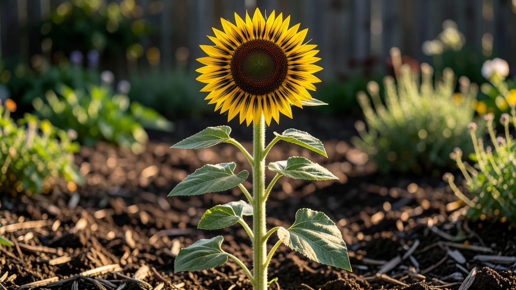 Sunflower Giant Grey Stripe: Cold-Hardy Canopy for Ozark Gardens