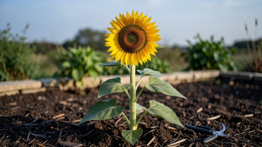Sunflowers and Sunset: Dwarf Variety Thrives in Containers With Year-Round Color
