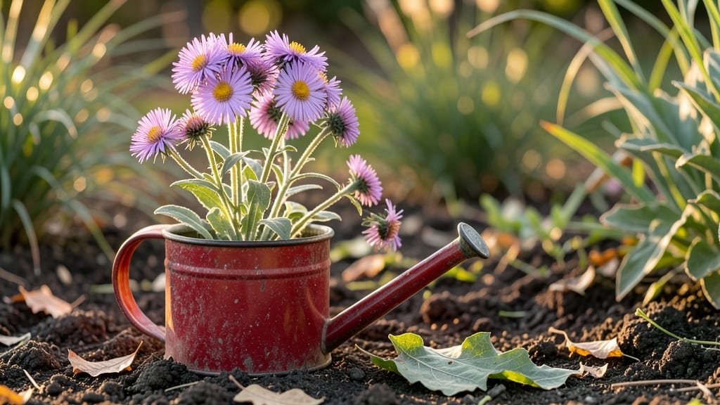 Fall Flowers Other Than Mums: Bold Blue Spikes for Year-Round Color