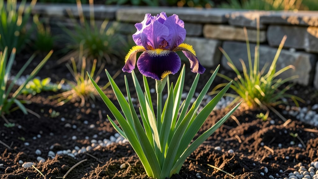 Purple Iris Flower Growing Guide: Cold-Hardy Perennial With Dramatic Spring Blooms