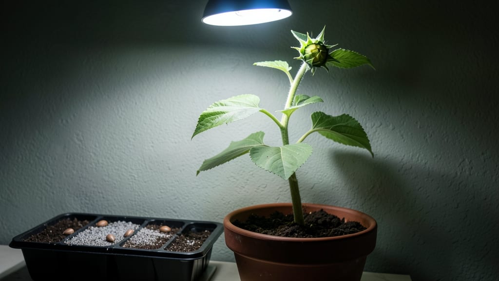 Grow Sunflowers Indoors: Towering Blooms Without Direct Sunlight