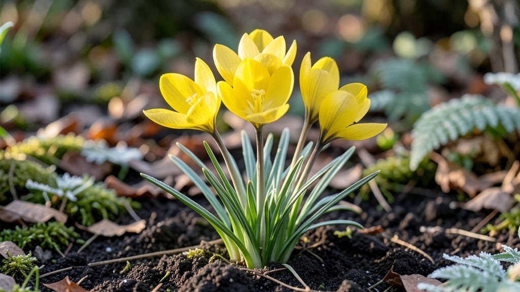 Yellow Crocus Flower Growing Guide: Bold Blue Blooms That Punch Above Snow