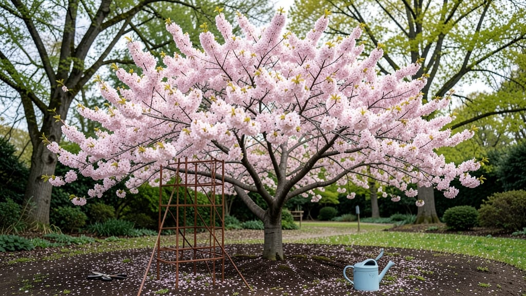Yoshino Flowering Cherry: Three-Season Bloom Magic in Containers