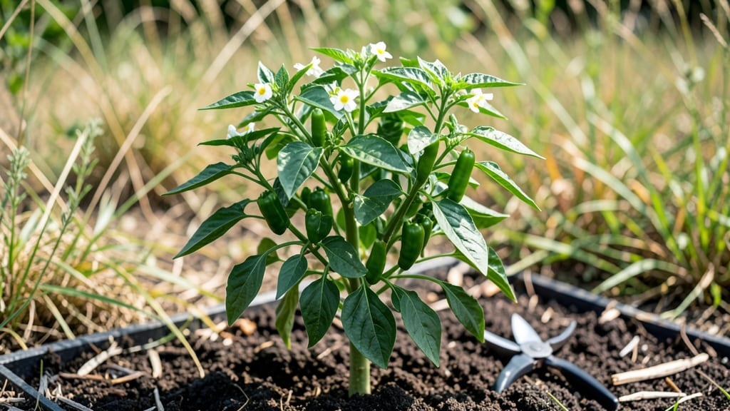 Cayenne Pepper Plant Flowers: Bold Blue Blooms That Boost Next Year’s Harvest