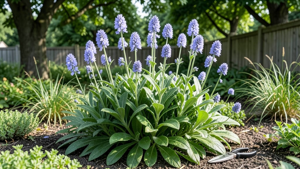 Clustered Bellflower Leaves: Natural Pruning Guide for Healthy Growth
