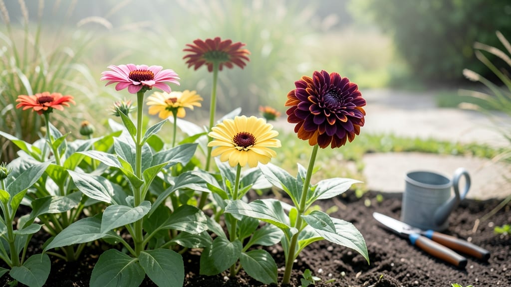 Zinnia Dahlia Flower Growing Guide: Bold Blooms That Rival Nursery Plants