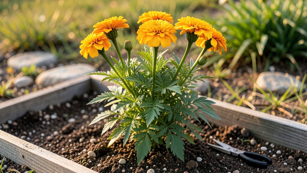 Big Marigold Flowers Recipe: Sun-Loving Canopy for Pollinator Paradise Gardens