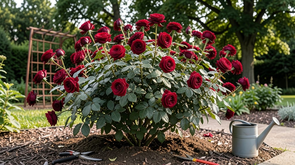 Lovely Red Rose Flowers: Year-Round Romance With Minimal Pruning