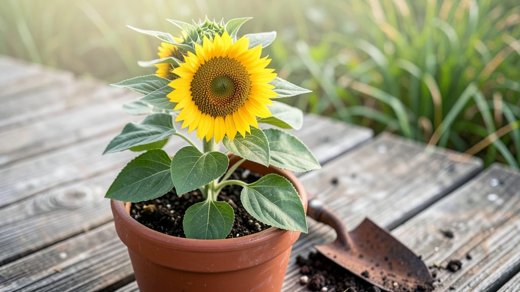 Dwarf Teddy Bear Sunflower Growing Guide: Compact Canopy Care for Containers and Small Gardens