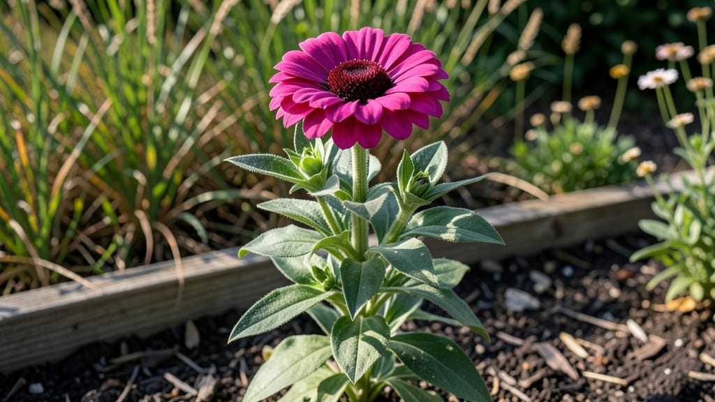 Magenta Zinnia Flowers: Vibrant Summer Canopy With Pollinator Power