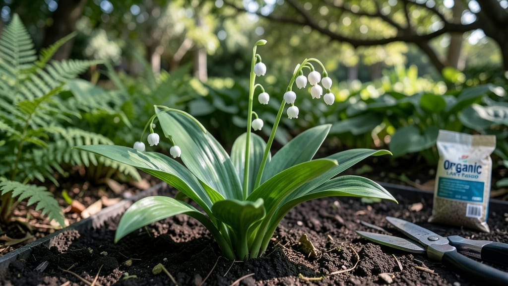 Lily of the Valley in Flower Bed: Fragrant Spikes That Spread Like Magic