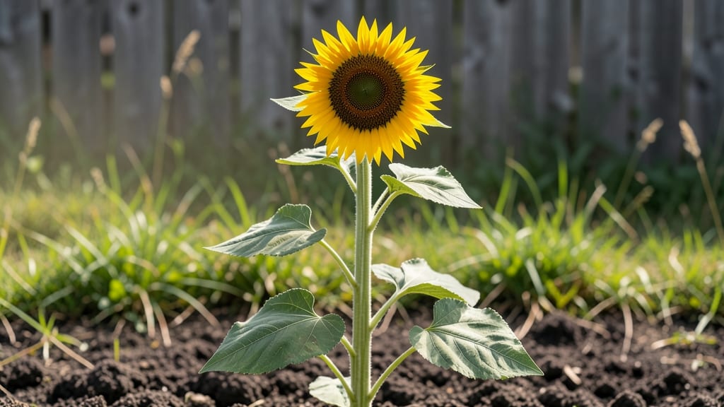 Procut Series Sunflowers: Precision Pruning for Towering Stems Without Staking