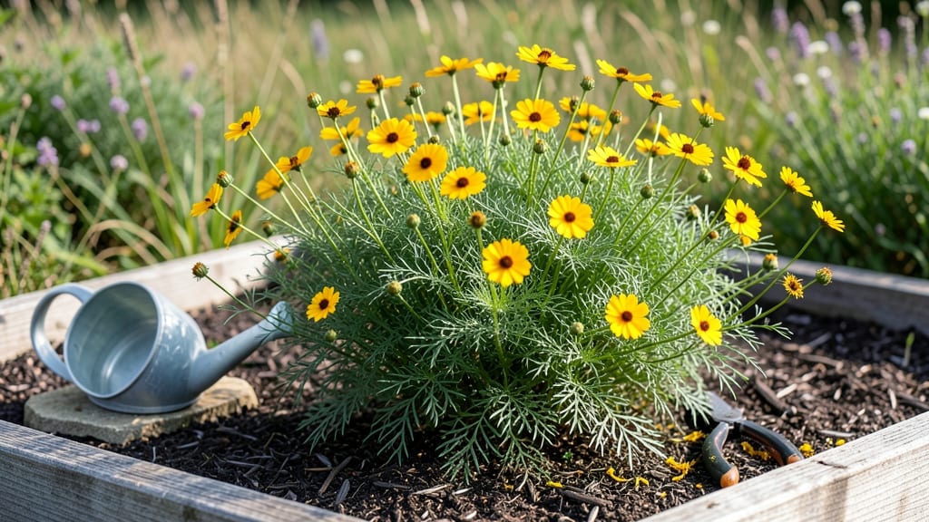 Plant Yellow Flowers Name: Golden Marigolds' Pollinator Power