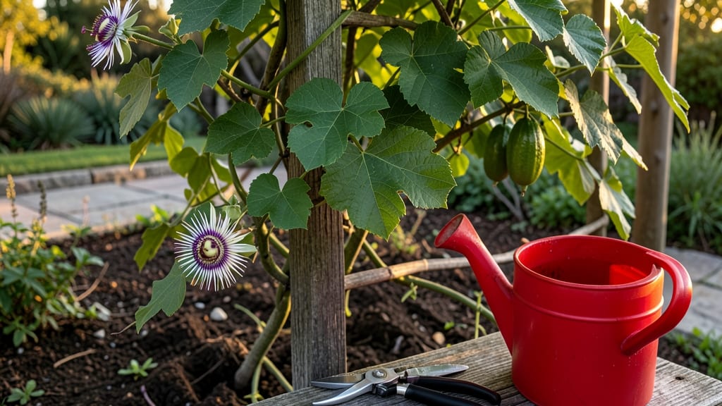 Passion Flower Maintenance: Pruning Calendar for Continuous Blooms