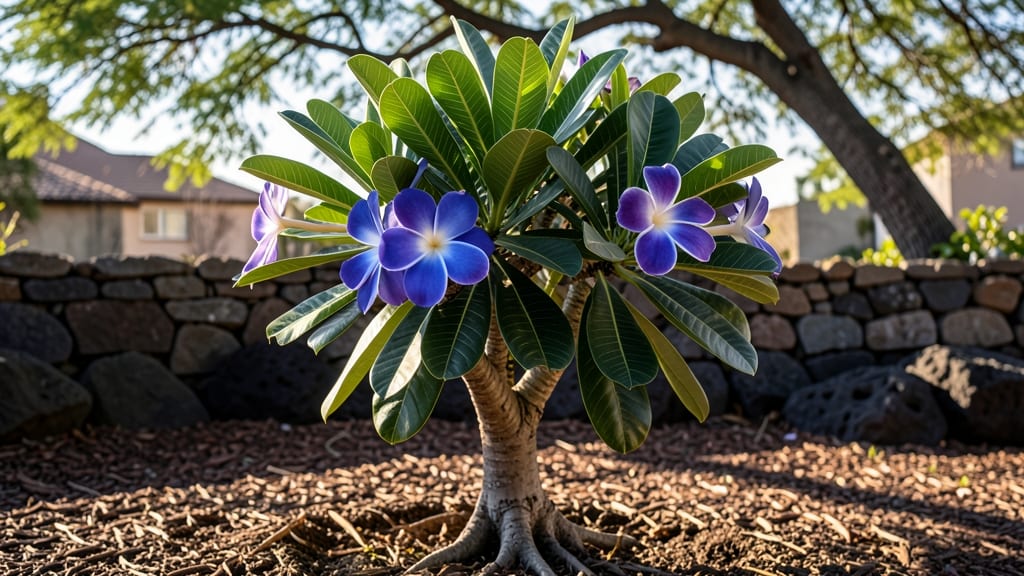 Plumeria Blue Flowers: Fragrant Canopy That Thrives in Containers