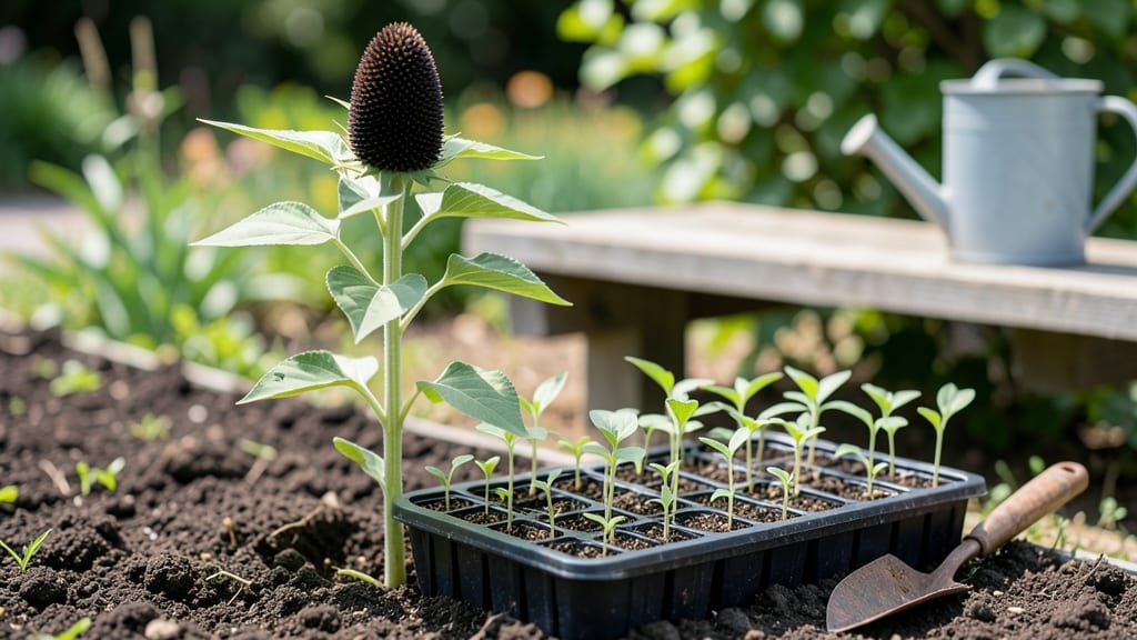 Black Oil Sunflower Seeds Growing Guide: Fast Germination and Towering Stalk Secrets