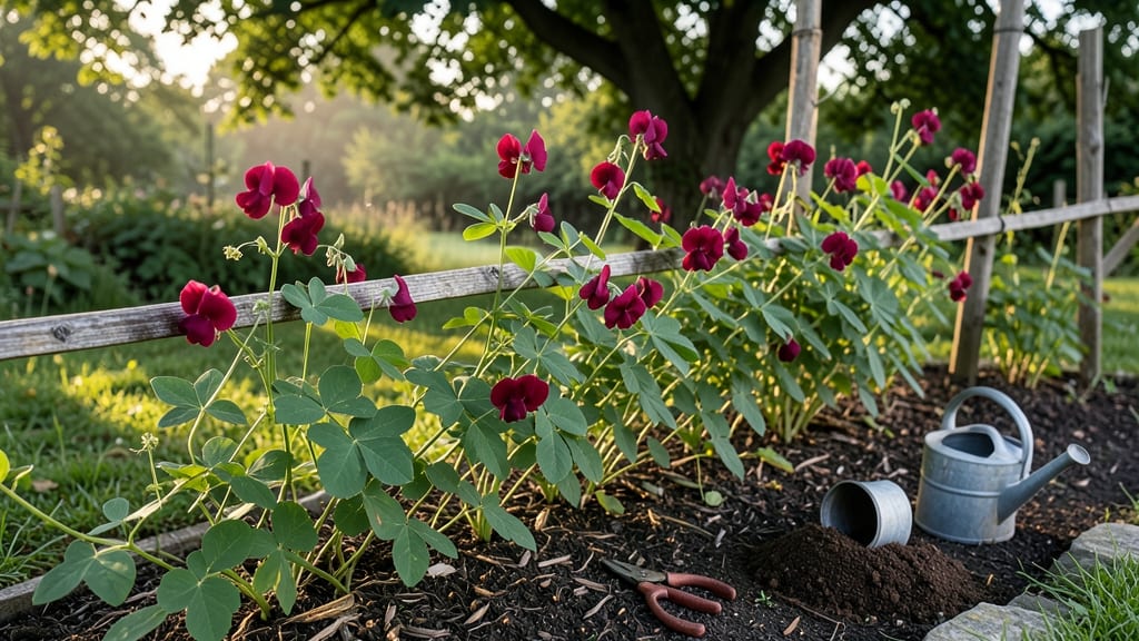 Double Red Flowering Peach Tree: Year-Round Fruit From Three Strategic Trims