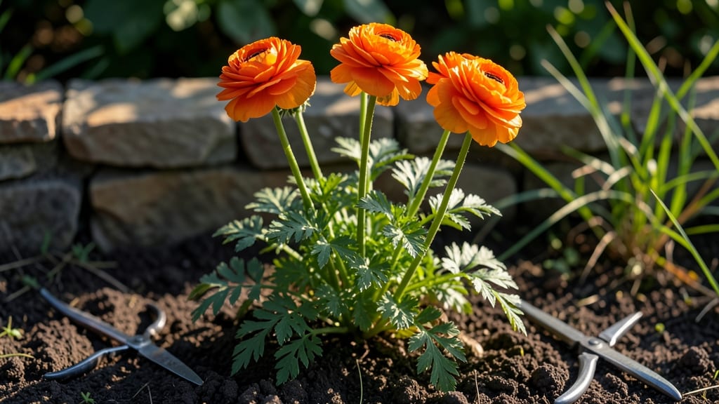 Orange Ranunculus Flower Growing Guide: Fragrant, Layered Blooms in 3 Months