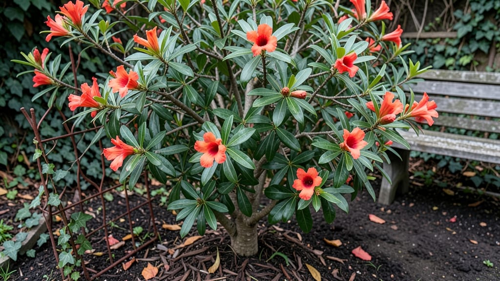 Flowering Pomegranate Plant: Year-Round Fruit With Minimal Pruning