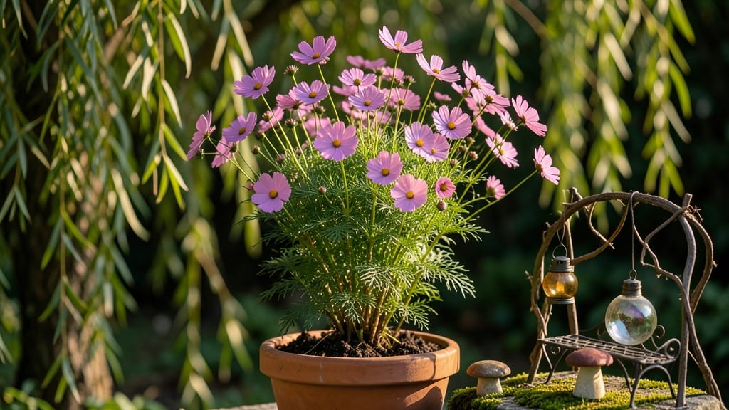 Fairy Flower Art: Whimsical Garden Canopy With Year-Round Charm