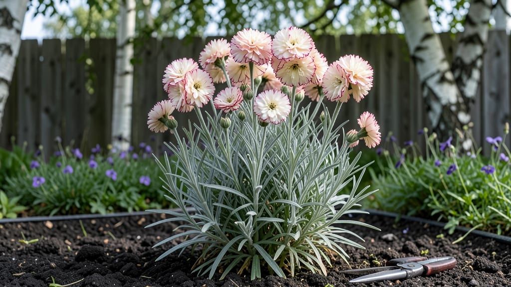 Pink White Flower Garden Design: Pollinator Haven With Fragrant Blooms Year Round