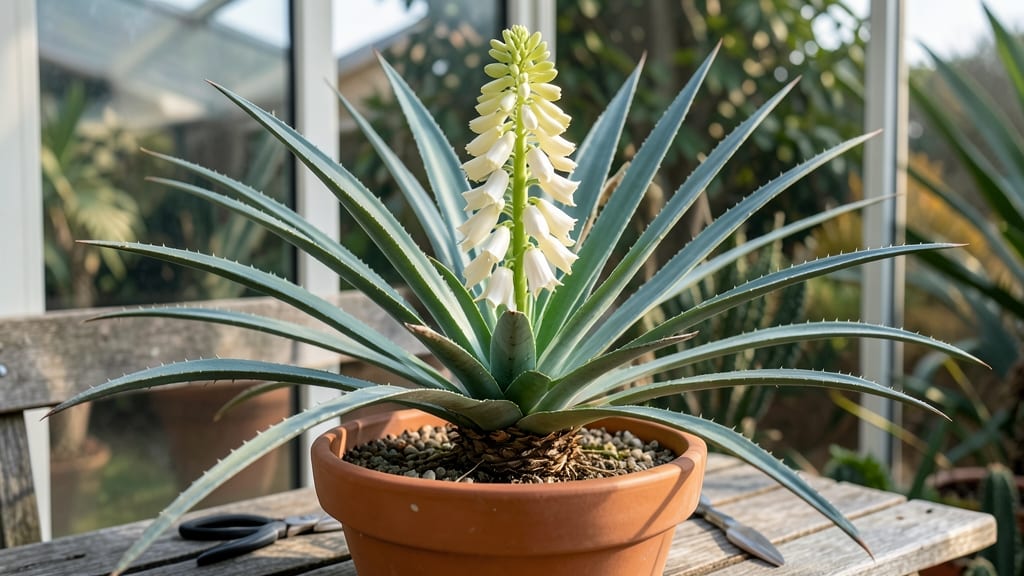Yucca Gloriosa Flowering: Bold Blue Spikes That Defy Winter’s Chill