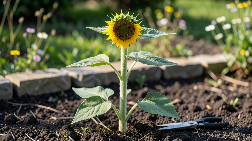 Immature Sunflower Plants: Fast-Germination Guide for Bold Stems