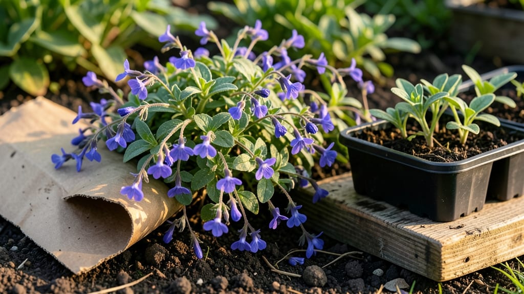 Cardboard in Flower Beds: Weed-Blocking Barrier for Root Growth