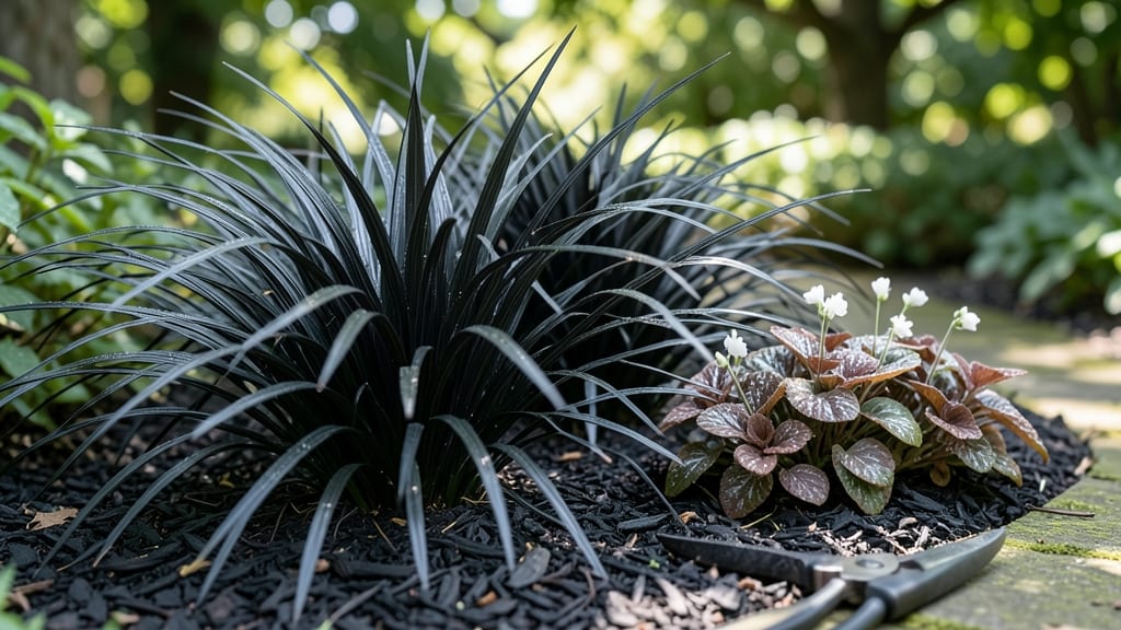 Black Plants and Flowers: Year-Round Pollinator Haven With Bold Blue Spikes