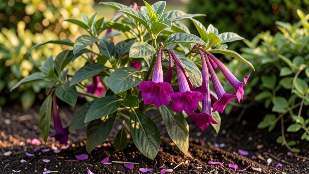 Purple Trumpet Flower Growing Guide: Bold Canopy Blooms Year-Round With Minimal Care