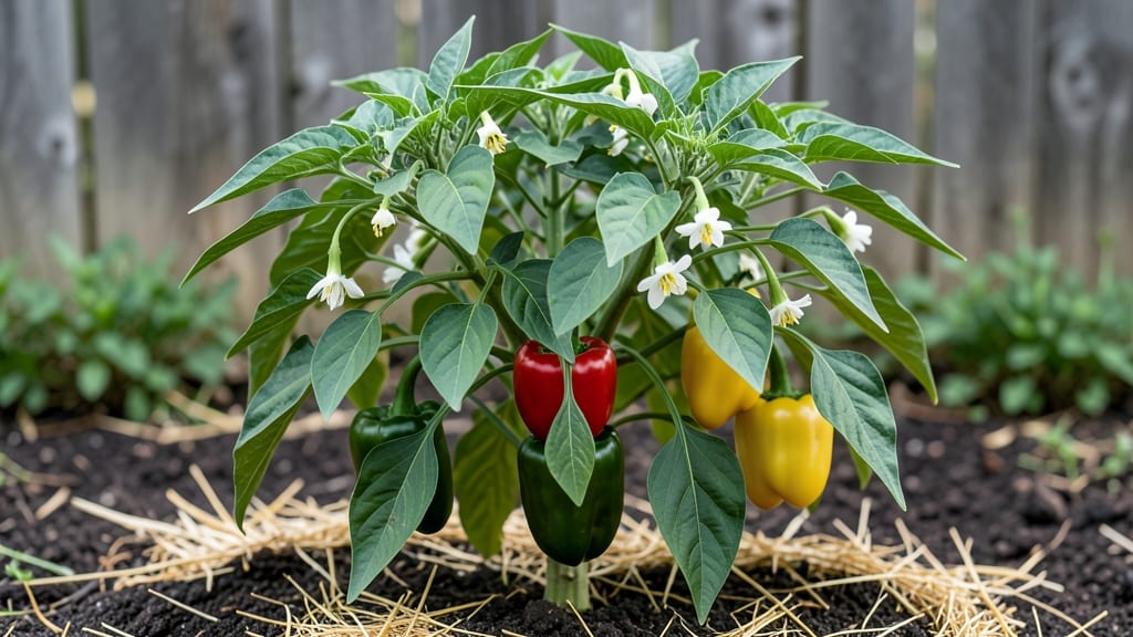 Flowering Bell Pepper Plant: Year-Round Blooms With 3 Pruning Tricks