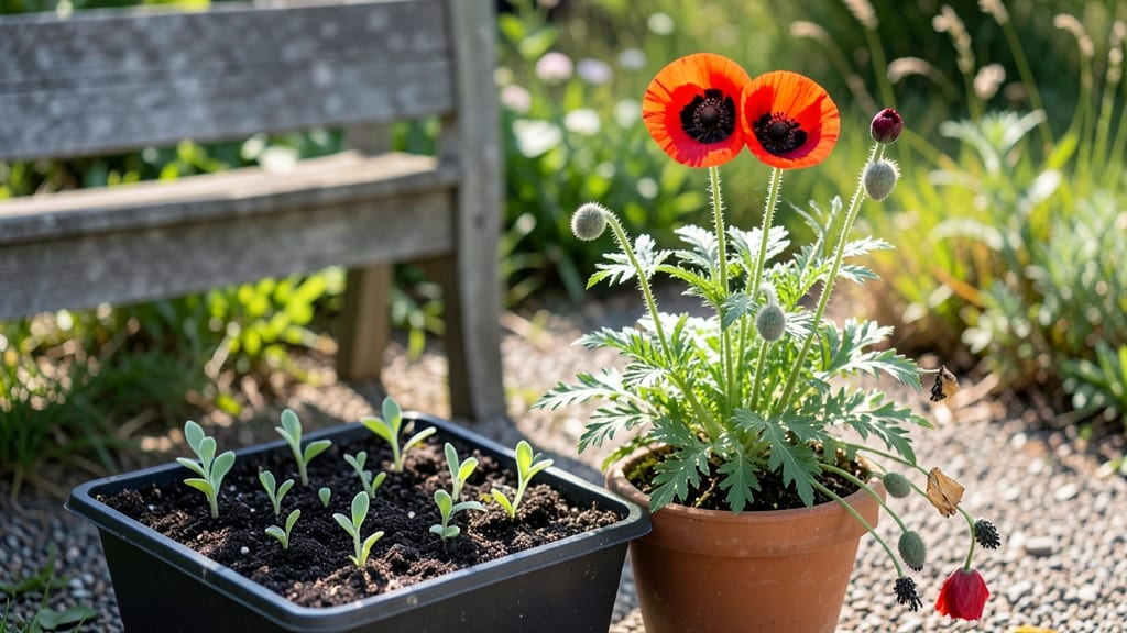 Wildflower Poppy Seeds Growing Guide: Fast Germination in Damp Paper Towels