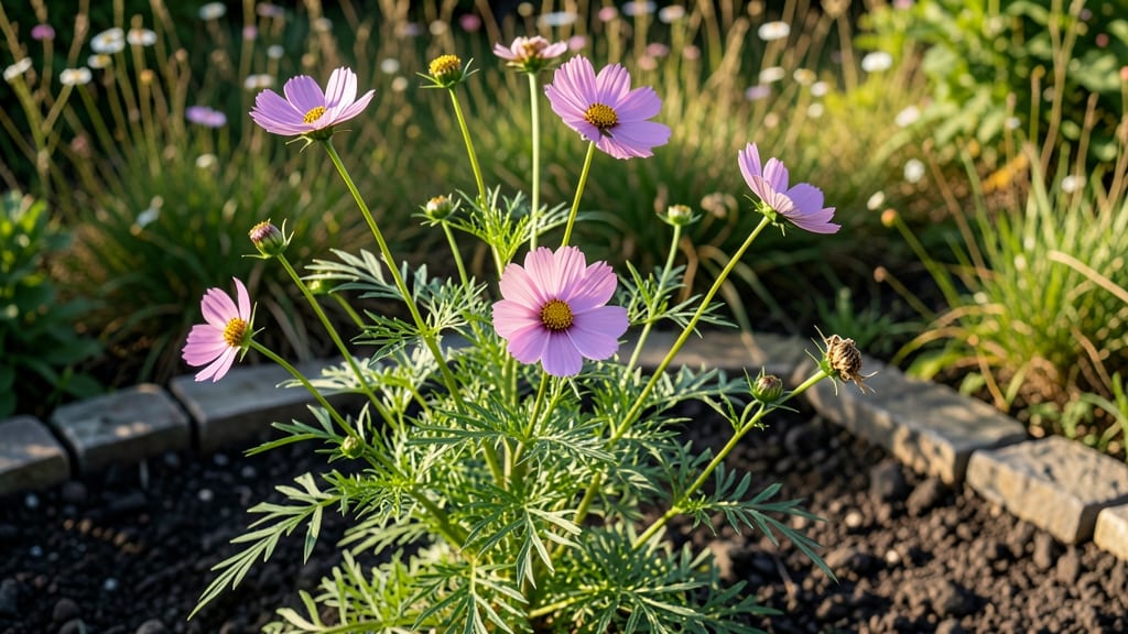 Giant Cosmos Flowers Growing Guide: Towering Blooms With Minimal Pruning Effort