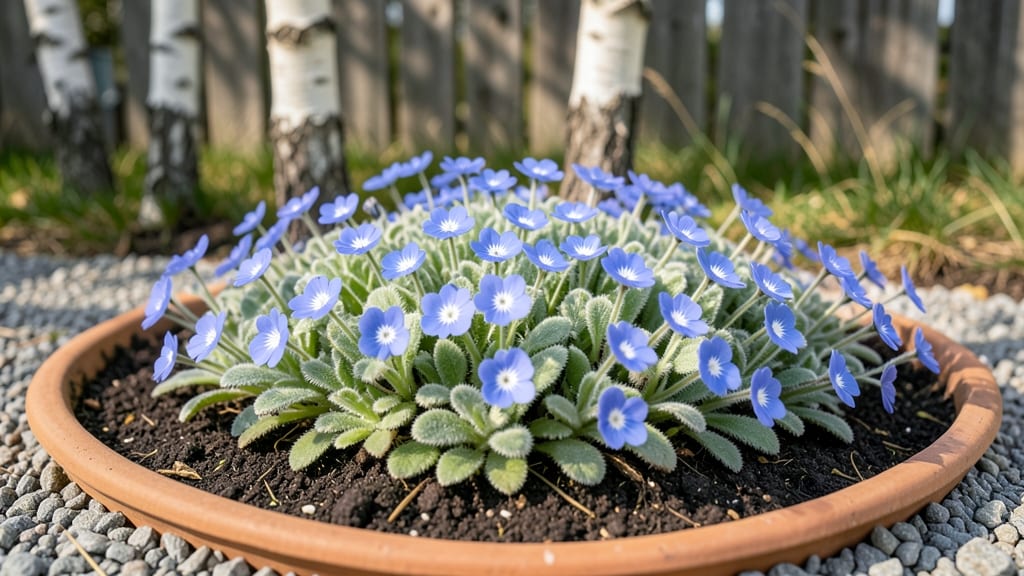 Baby Blue Eyes Flowers: Sky-Blue Spikes That Defy Summer Heat