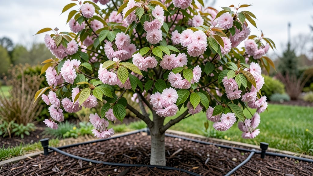 Mount Fuji Flowering Cherry Tree: Timeless Canopy with 3 Seasonal Trims
