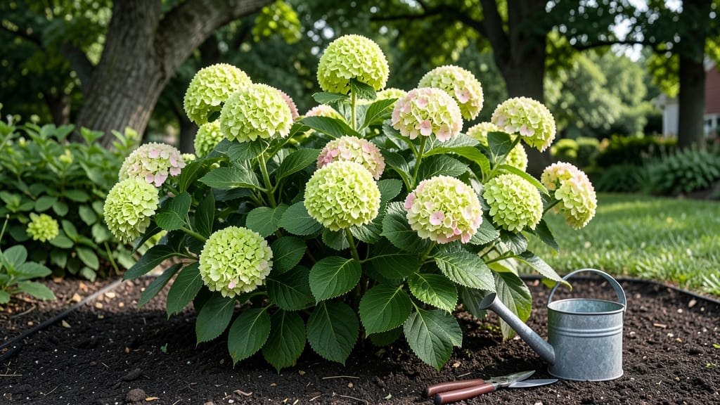 Green Flowered Hydrangea: Pruning Mastery for Season-Long Color Explosions