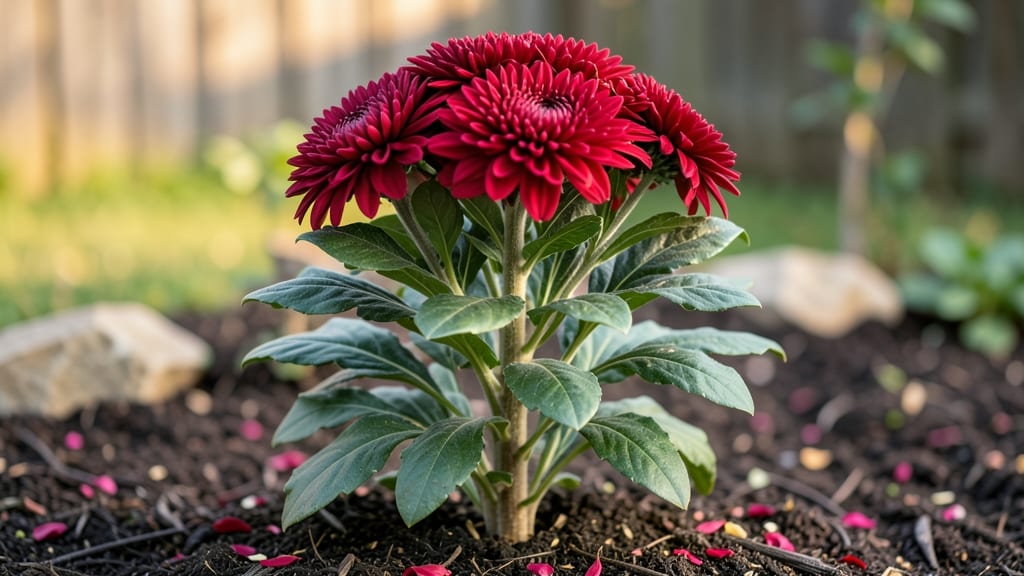 Giant Chrysanthemum Flower Growing Guide: Bold Canopy Pruning for Nonstop Summer-to-Frost Blooms
