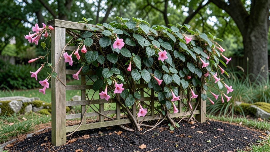 Pink Trumpet Flower Vine Growing Guide: Sun-Loving Climber With Vibrant, Season-Long Color