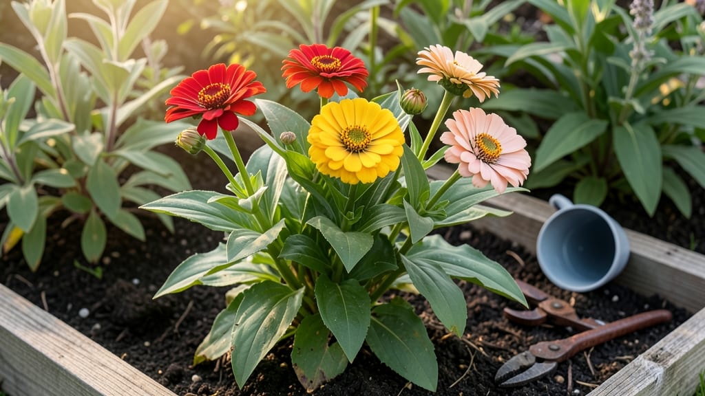 Bright Colorful Flowers: Pollinator Haven With Season-Long Vibrancy
