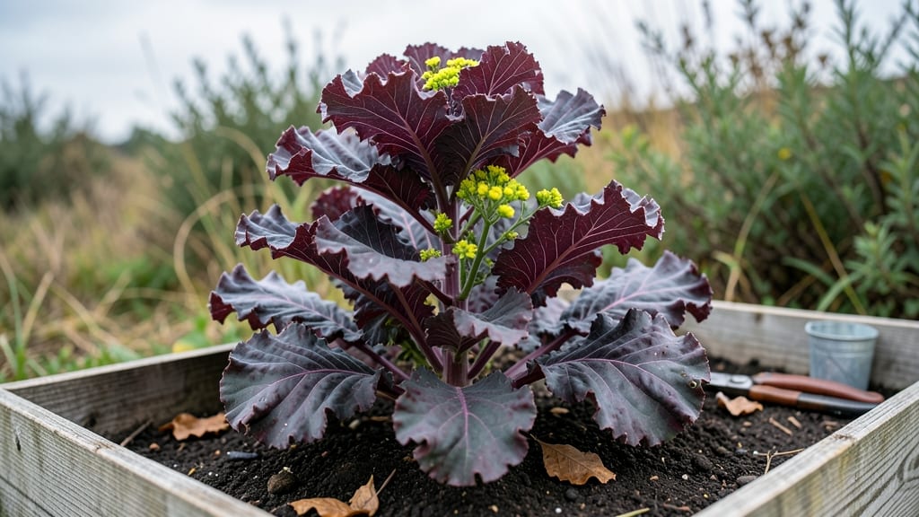 Red Russian Kale Flowers Recipe: Bold Blue Blooms That Thrive in Containers