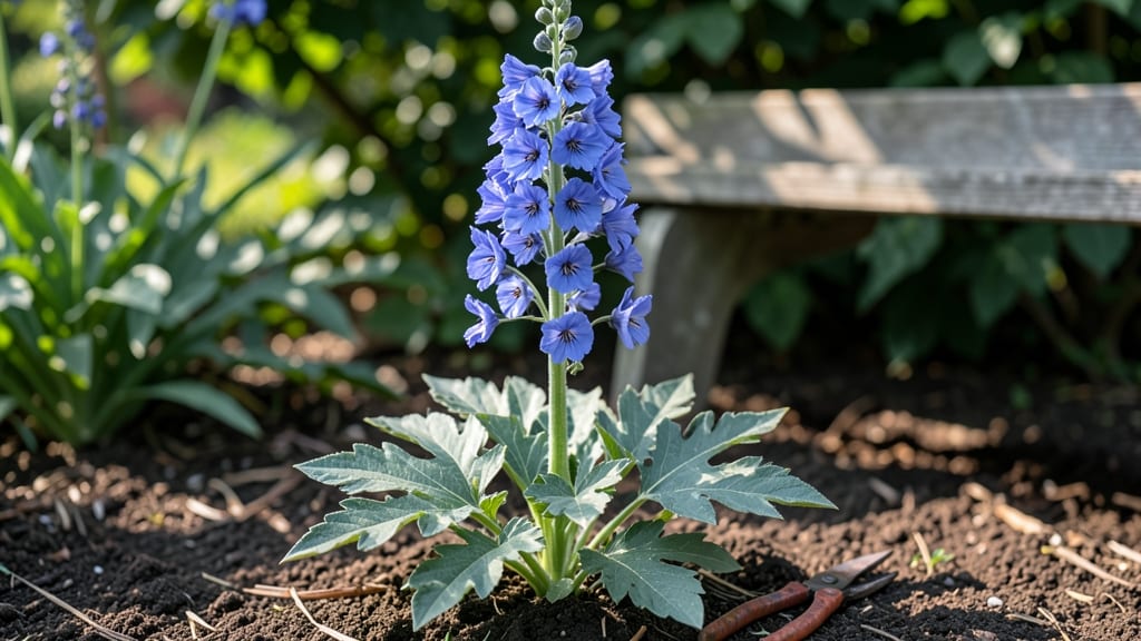 Perennial Flowers Delphinium Growing Guide: Towering Blue Spikes That Defy Summer Heat