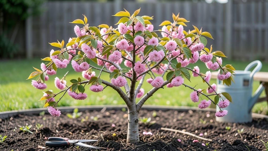 Dwarf Flowering Cherry Tree: Pruning Guide for Year-Round Pink Cascade